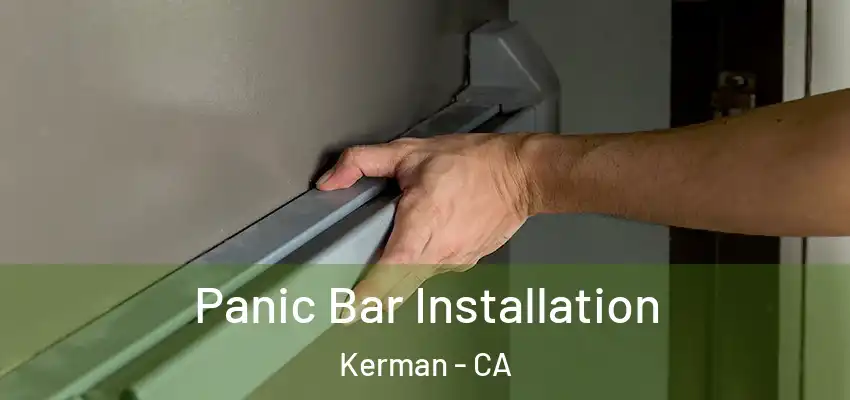  Panic Bar Installation Kerman - CA